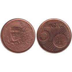 FRANCE - 5 cents - 2000