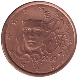 FRANCE - 5 cents - 2000