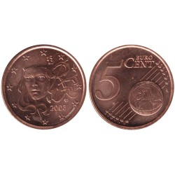 FRANCE - 5 cents - 2003