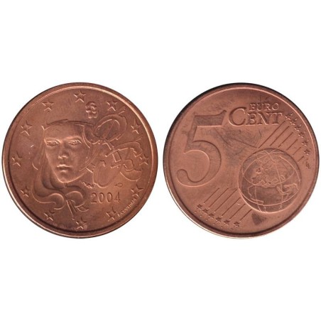 FRANCE - 5 cents - 2004 FRANCE - 5 cents - 2004
