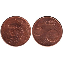 FRANCE - 5 cents - 2009