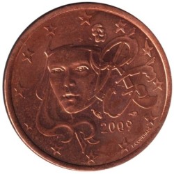 FRANCE - 5 cents - 2009