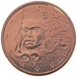 FRANCE - 5 cents - 2011 - BU