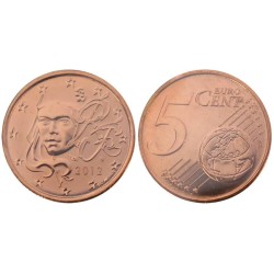 FRANCE - 5 cents - 2012 - BU