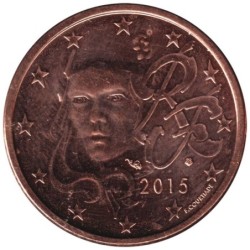 FRANCE - 5 cents - 2015