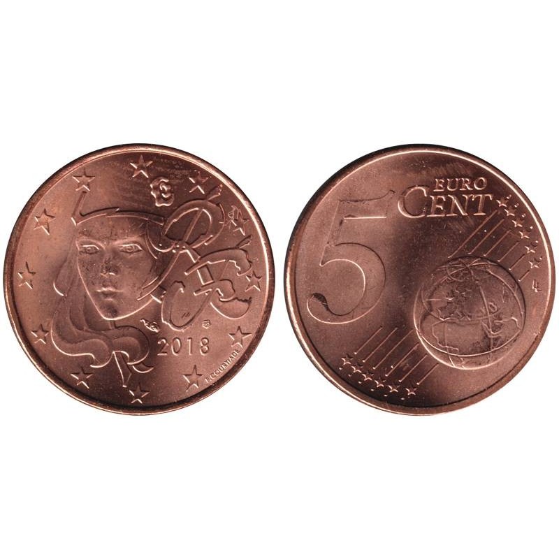 FRANCE - 5 cents - 2018