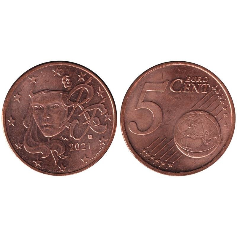FRANCE - 5 cents - 2021