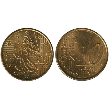 FRANCE - 10 cents - 1999 FRANCE - 10 cents - 1999