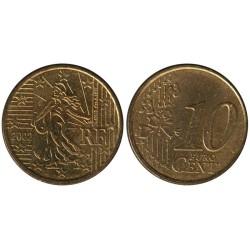 FRANCE - 10 cents - 2002