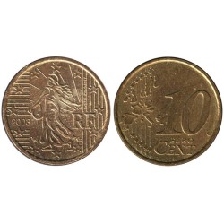 FRANCE - 10 cents - 2003