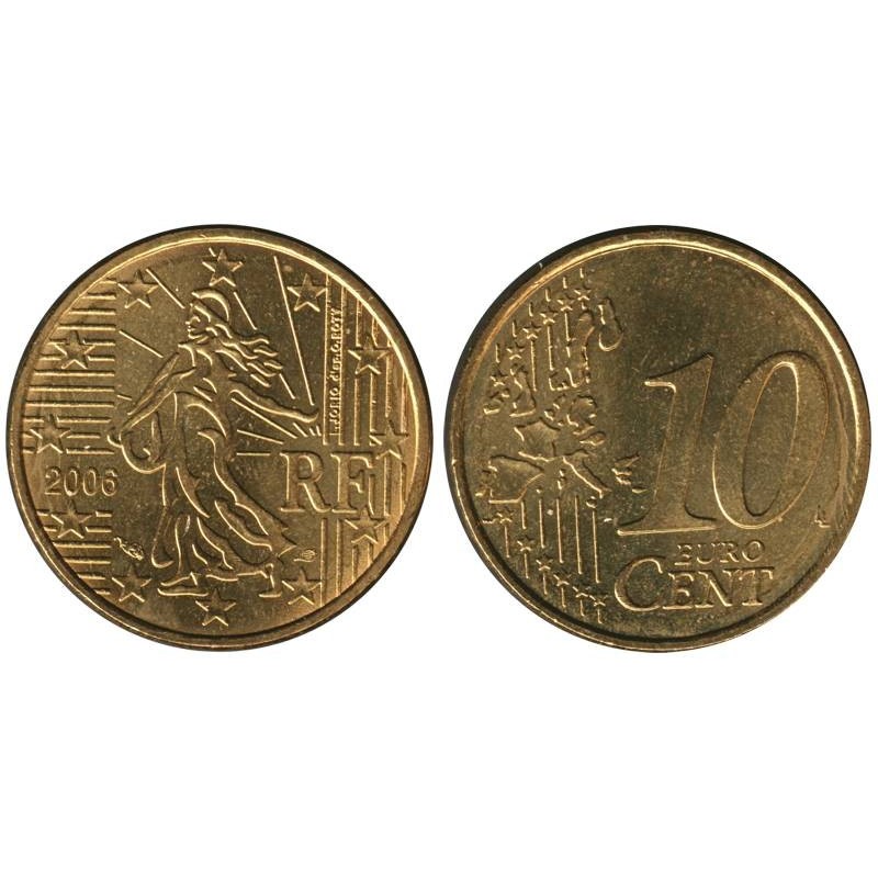 FRANCE - 10 cents - 2006