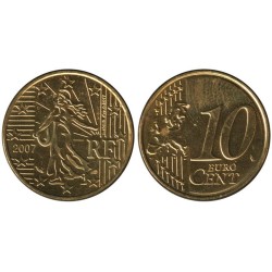FRANCE - 10 cents - 2007
