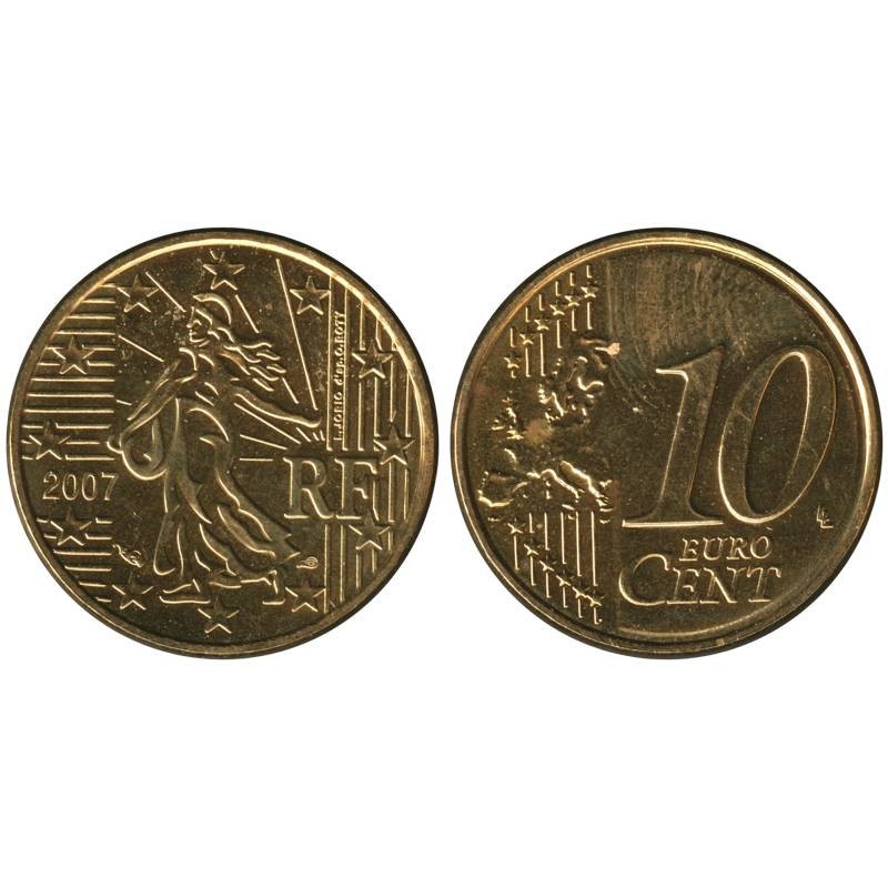 FRANCE - 10 cents - 2007