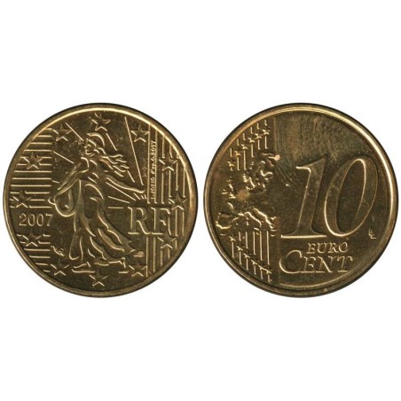 FRANCE - 10 cents - 2007 FRANCE - 10 cents - 2007