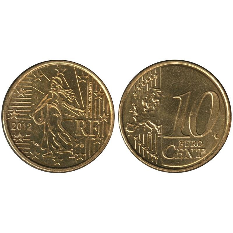 FRANCE - 10 cents - 2012