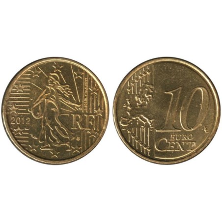 FRANCE - 10 cents - 2012 FRANCE - 10 cents - 2012