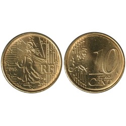 FRANCE - 10 cents - 2015