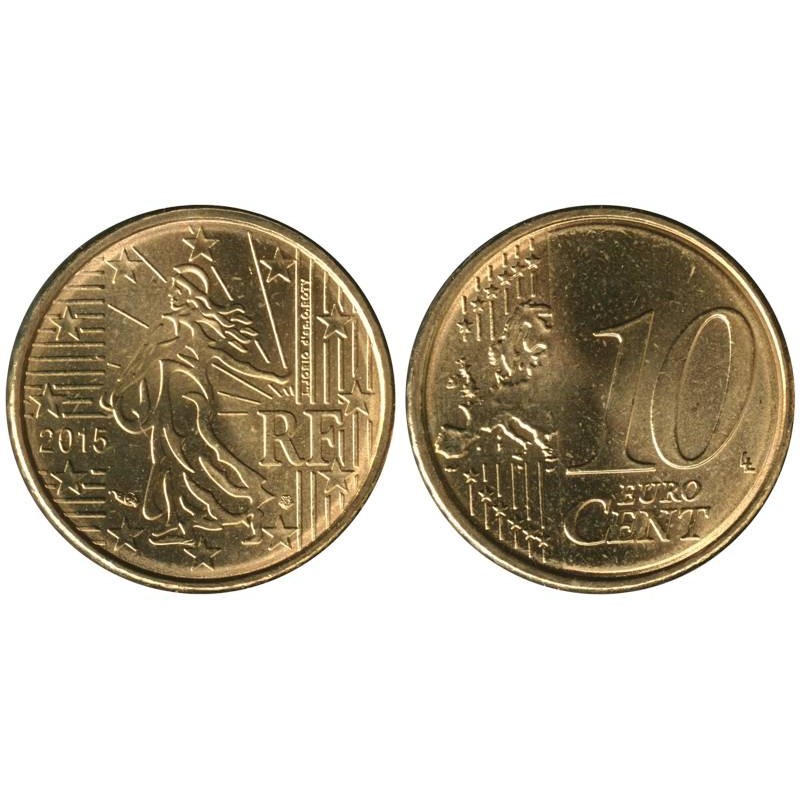FRANCE - 10 cents - 2015
