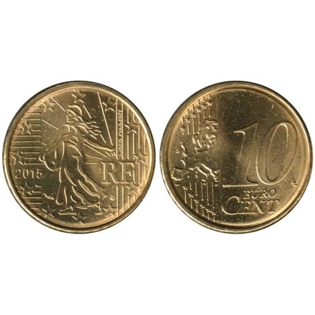 FRANCE - 10 cents - 2015 FRANCE - 10 cents - 2015