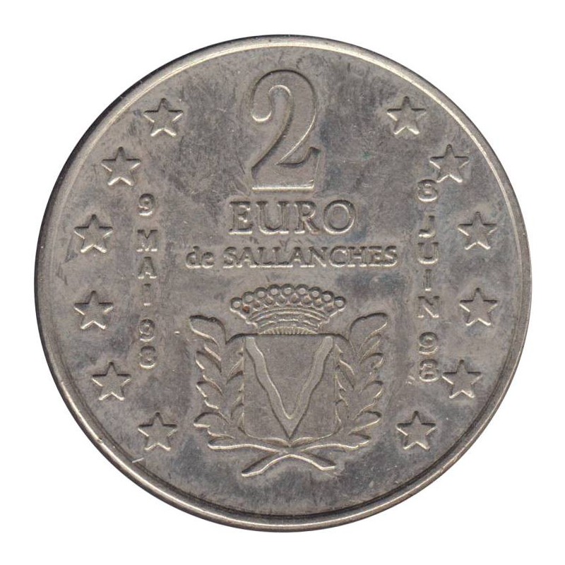SALLANCHES - 2 euro des villes - 1998 - Etat : SUP SALLANCHES - 2 euro des villes - 1998 - Etat : SUP