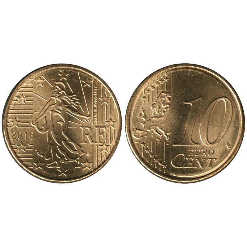 FRANCE - 10 cents - 2018