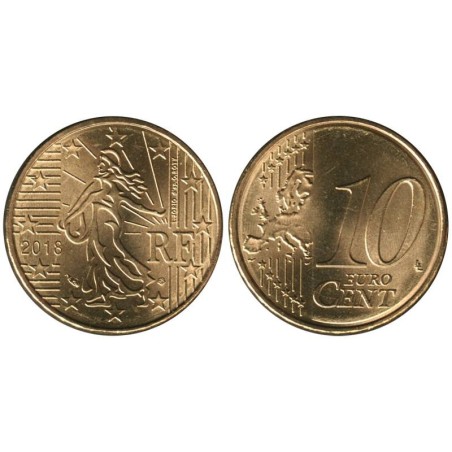 FRANCE - 10 cents - 2018 FRANCE - 10 cents - 2018
