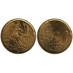 FRANCE - 20 cents - 2000