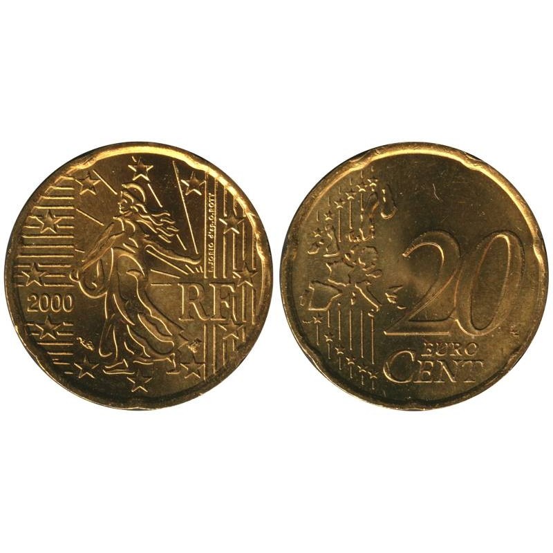 FRANCE - 20 cents - 2000
