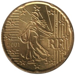 FRANCE - 20 cents - 2001
