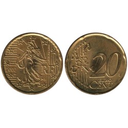 FRANCE - 20 cents - 2002
