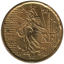 FRANCE - 20 cents - 2002