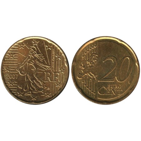 FRANCE - 20 cents - 2007 FRANCE - 20 cents - 2007