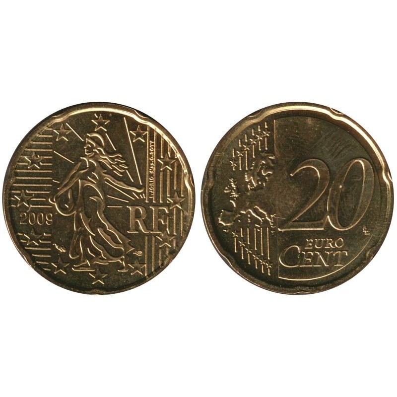 FRANCE - 20 cents - 2009