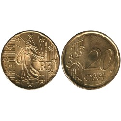 FRANCE - 20 cents - 2018