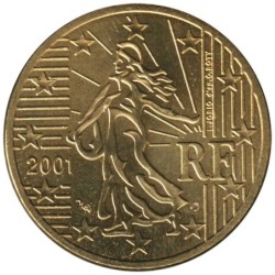 FRANCE - 50 cents - 2001