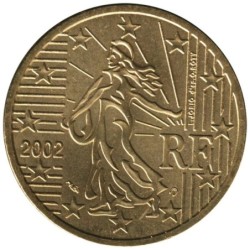 FRANCE - 50 cents - 2002