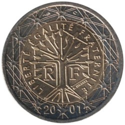 FRANCE - 2 euros - 2001