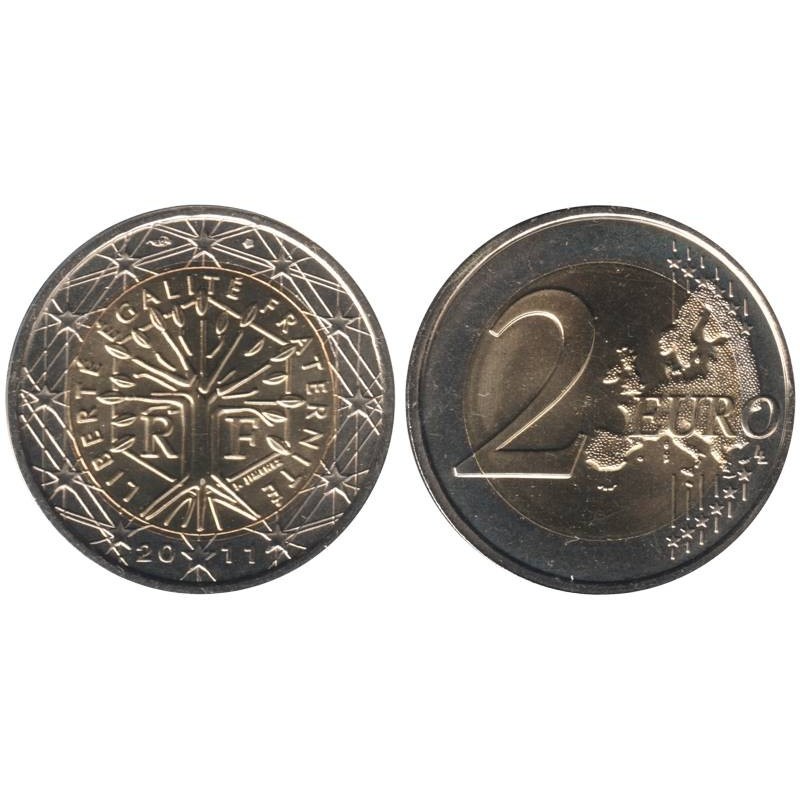 FRANCE - 2 euros - 2011 - BU