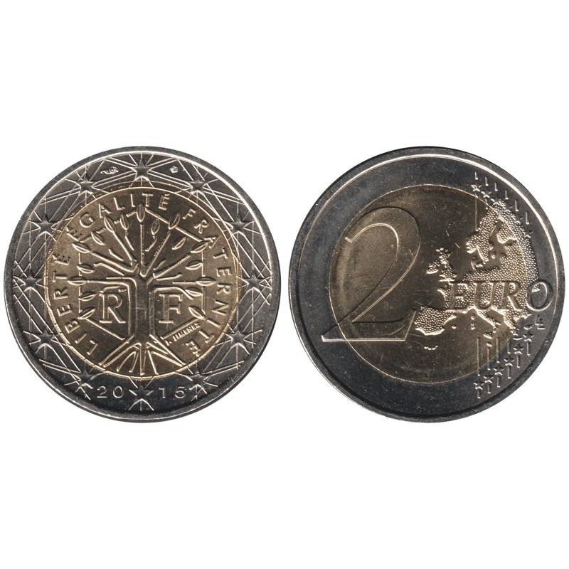 FRANCE - 2 euros - 2015
