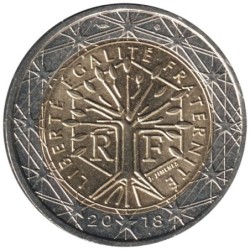 FRANCE - 2 euros - 2018
