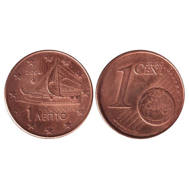 GRECE - 1 cent - 2004