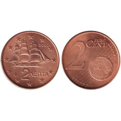 GRECE - 2 cents - 2002