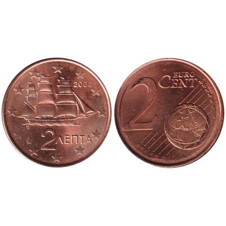 GRECE - 2 cents - 2003 GRECE - 2 cents - 2003