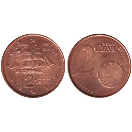 GRECE - 2 cents - 2004 GRECE - 2 cents - 2004