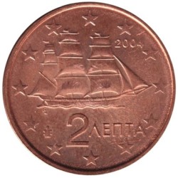 GRECE - 2 cents - 2004