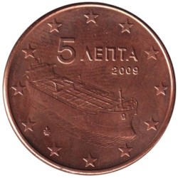 GRECE - 5 cents - 2009