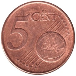 GRECE - 5 cents - 2010
