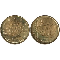 GRECE - 10 cents - 2002 F - atelier France