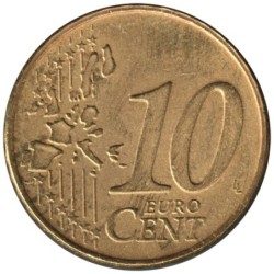 GRECE - 10 cents - 2004