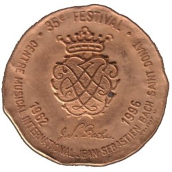SAINT DONAT - 1,5 euro des villes - 1996 - Etat : SUP